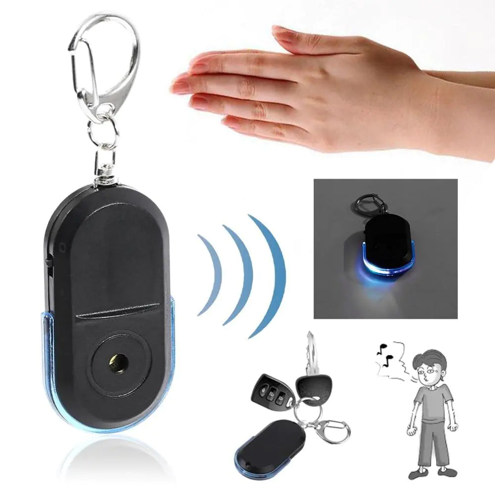 Anti-Lost Alarm Key Finder Keychain Locator with Sound