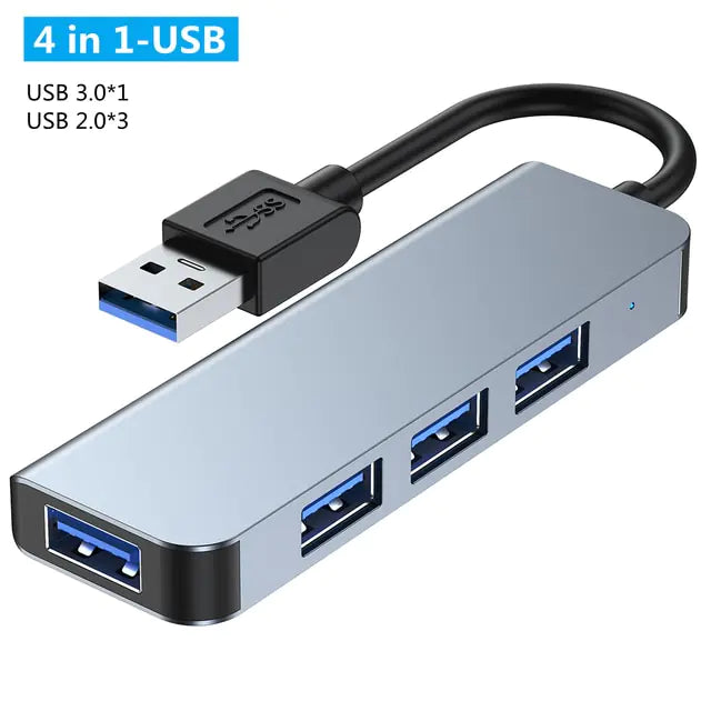 USB C Laptop Docking Station HUB To HDMI-compatible USB 3.0 Hub Adapter Type C HUB for MacBook Pro Lenovo ThinkPad HP Dell XPS