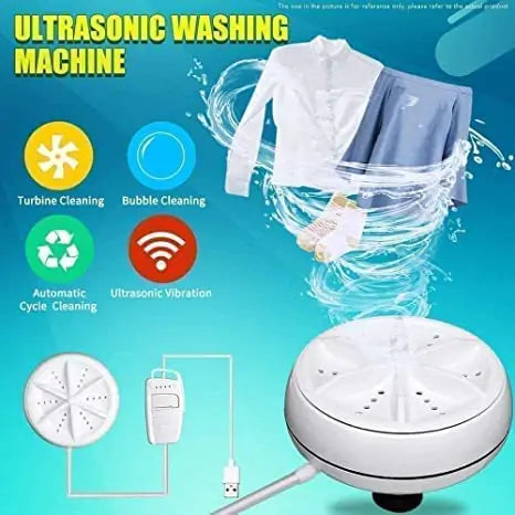 Cyclone Genie™  - #1 Portable Mini Ultrasonic Washing Machine