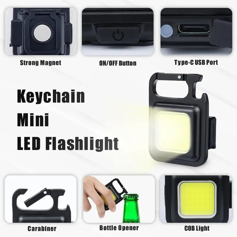 Portable USB Rechargeable Pocket Work Light