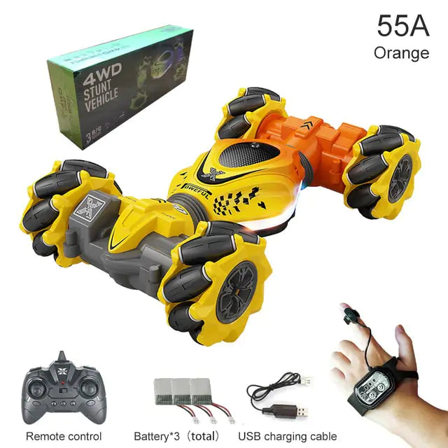 4WD RC Stunt Car 2.4G Radio Remote Control