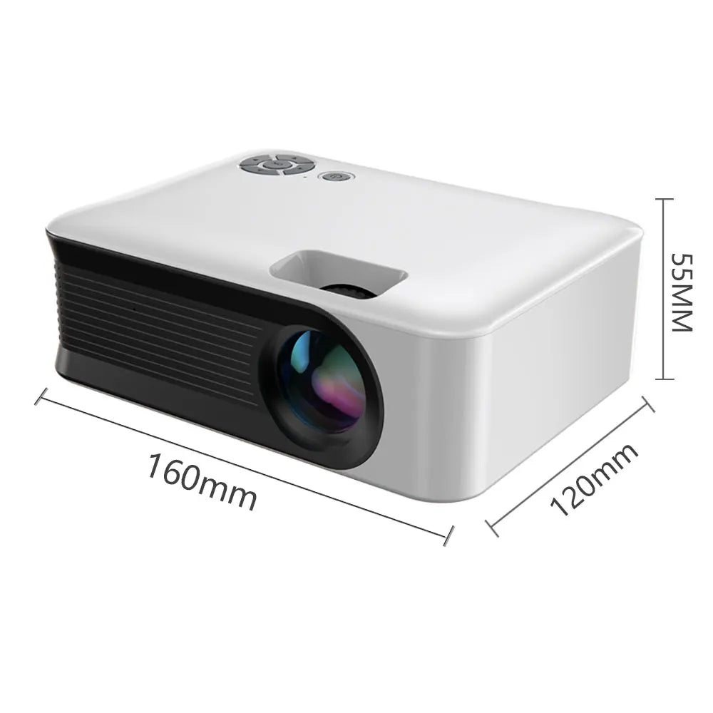 YERSIDA Mini LED Projector A30C WIFI Synchronous Mobile Phone Smart TV Home Support Full HD Portable Outdoor Projectors Theater