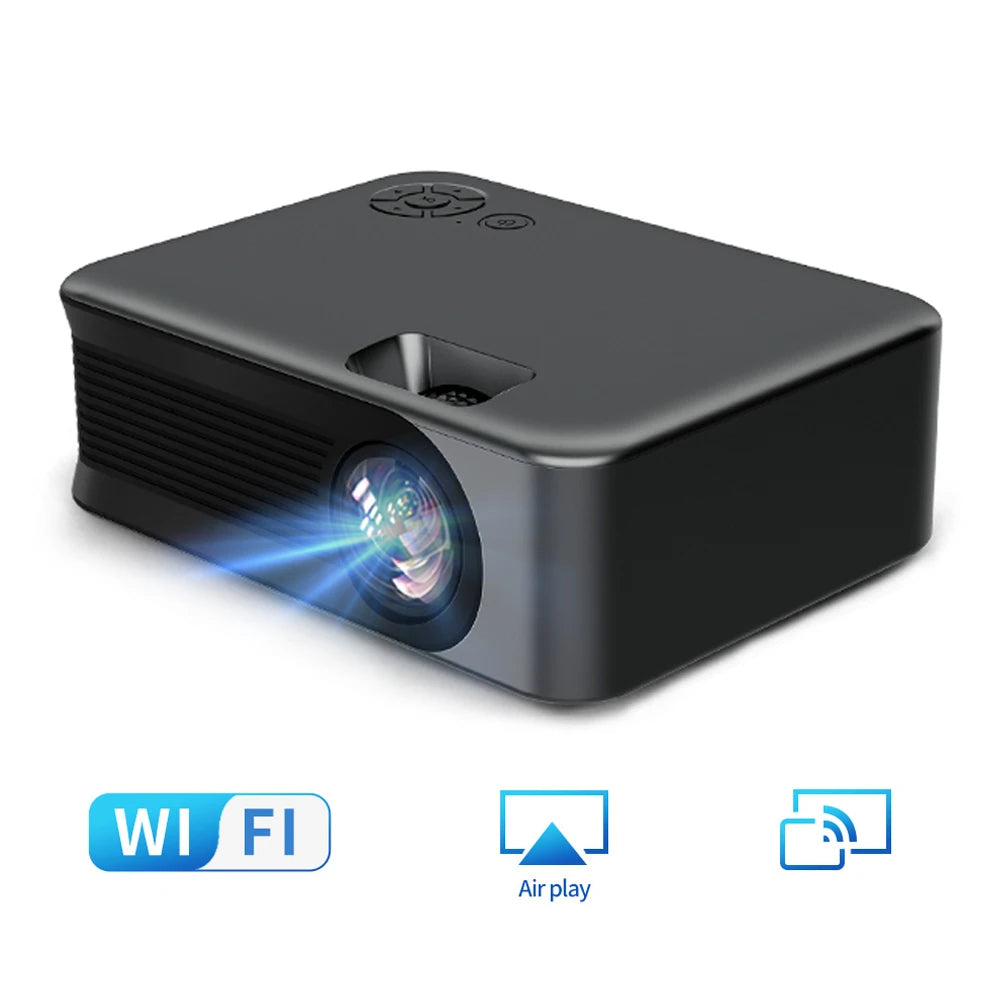 YERSIDA Mini LED Projector A30C WIFI Synchronous Mobile Phone Smart TV Home Support Full HD Portable Outdoor Projectors Theater