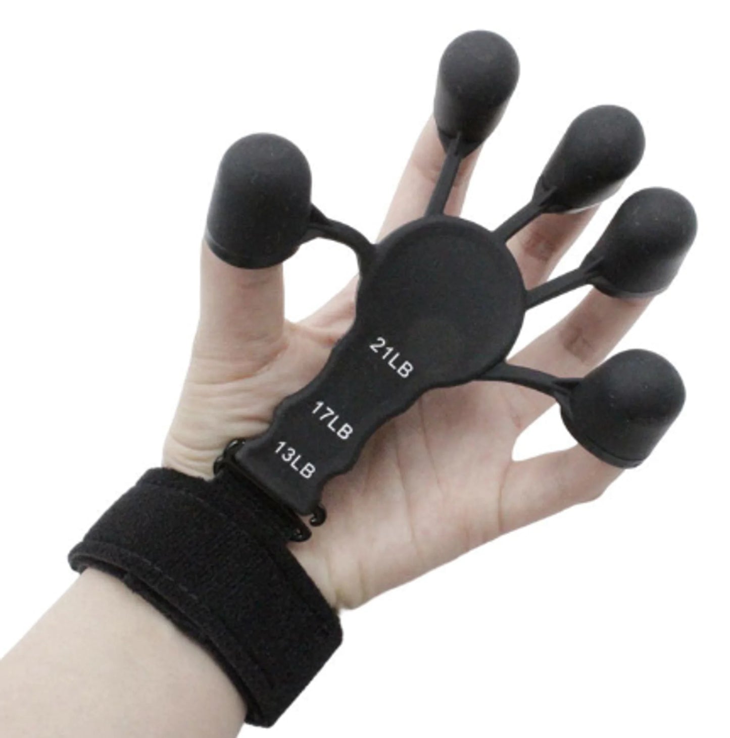 Hand Strengthener with 6 Resistance Levels, Durable Finger Exerciser